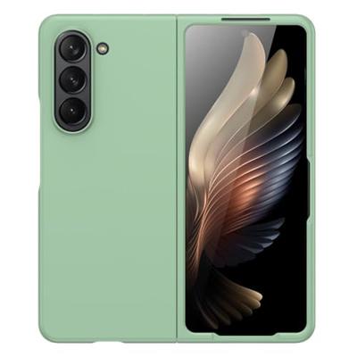 Lunso - Samsung Galaxy Z Fold5 - Backcover hoes - Lichtgroen Lunso - Samsung Galaxy Z Fold5 - Backcover hoes - Lichtgroen