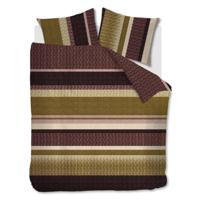 Beddinghouse Beddinghouse Jorren Dekbedovertrek Dark Red 240x200/220 cm - thumbnail