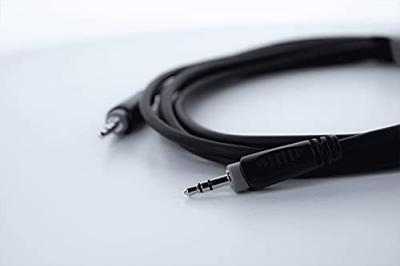 Cordial 14830 Jackplug Audio Aansluitkabel [1x Jackplug male 3,5 mm - 1x Jackplug male 3,5 mm] 3 m Zwart PVC-mantel, Verdraaid