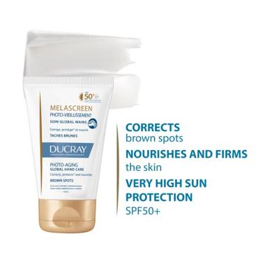 Ducray Melascreen Photo-Aging Global Hand Care SPF50+ 50 ml Handverzorging