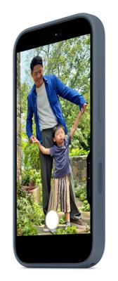 APPLE iPhone 17 - Custodia in silicone con MagSafe - Blu ancora