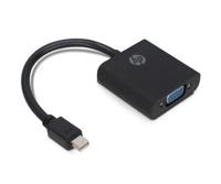 HP 2UX11AA Mini DisplayPort HDMI Type A (Standaard) Zwart - thumbnail