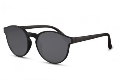 CWI zonnebril unisex panto cat.3 zwart/smoke (CWI1935) CWI zonnebril unisex panto cat.3 zwart/smoke (CWI1935)