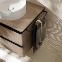 Hansgrohe Xelu Q handdoekrek 90/430, mat zwart - thumbnail