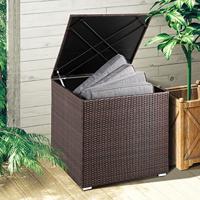 Polyrattan Kussenbox Bruin 318L - thumbnail