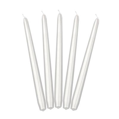 Dinerkaarsen Parelmoer Metallic 24cm (10st)