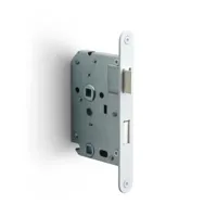 Formani BASICS LBLA-W63x8 deurslot toilet afgerond wit - thumbnail