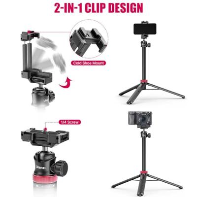 Ulanzi MT-44 Selfie stick Statief voor telefoon en camera - 146cm - thumbnail