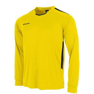 Stanno 411004 First Long Sleeve Shirt - Yellow-Black - L