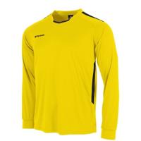 Stanno 411004 First Long Sleeve Shirt - Yellow-Black - L - thumbnail