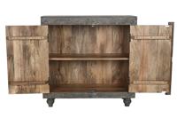 Dressoir Home ESPRIT Lichtbruin Hout 91,5 x 40 x 90 cm - thumbnail