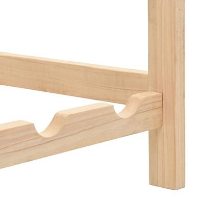 Wijnrek 57,5x28x102 cm cederhout Wijnrek 57,5x28x102 cm cederhout