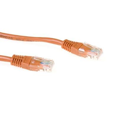 ACT IB4601 U/UTP CAT5E Patchkabel Bruin - 1 meter