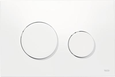 Bedieningsplaat Toilet TECE Loop Kunststof Wit