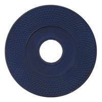 Blauwe Gietijzeren Theepot Onderzetter - 14 cm - thumbnail