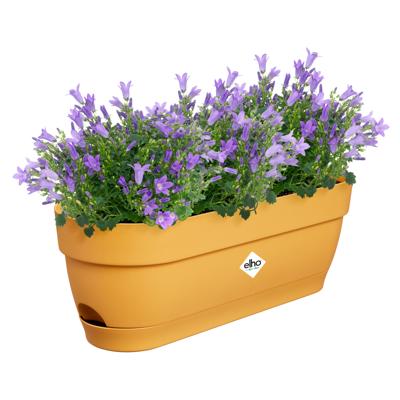 Elho Vibia Campana balkonbak 50 cm honing geel