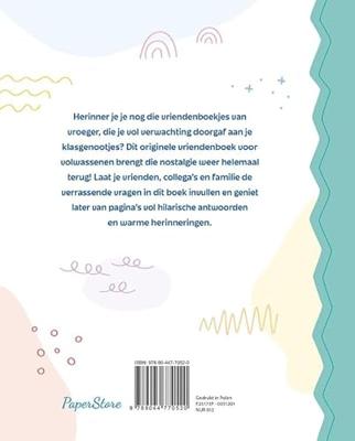 Deltas Vriendenboek voor volwassenen