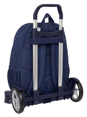 Schoolrugzak met Wielen Benetton Flag Marineblauw 32 x 44 x 16 cm