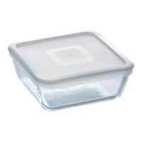 Pyrex cook and freeze ovenschaal 15x15 cm borosilicaatglas - thumbnail