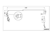 Trio Verstelbare leeslampLine - 200200132 - thumbnail