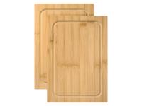 SILVERCREST Bamboe snijplank (kleine set van 2) - thumbnail