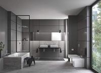 Badcombinatie GROHE Eurocube Viergats Supersteel - thumbnail