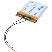 Jauch Quartz LP402025JU Speciale oplaadbare batterij Prismatisch Kabel LiPo 3.7 V 140 mAh 1 stuk(s) - thumbnail