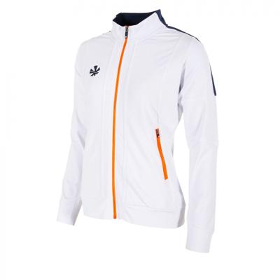 Reece Cleve Stretched Fit Jacket FZ Dames - White/Orange Reece Cleve Stretched Fit Jacket FZ Dames - White/Orange