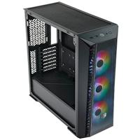 Cooler Master mb520-kgnn-s00 masterbox 520 mesh, red, atx, midi, edge-to-edge transparent window - thumbnail