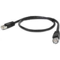 S/FTP Cat6A patchkabel LSZH, zwart 3 meter - thumbnail