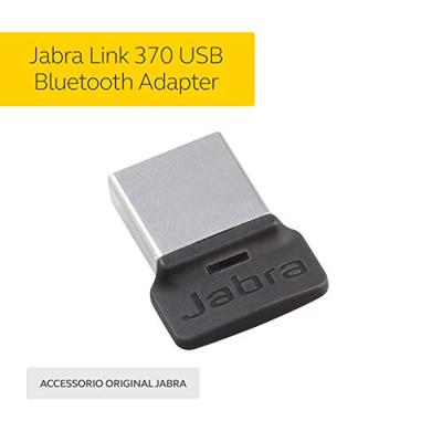 Jabra LINK 370 UC USB 30m Zwart, Zilver bluetooth audiozender