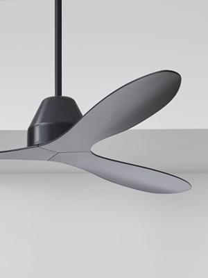 Beacon Plafondventilator zwart zonder lampWhitehaven Ø 143cm IP55 - 213041