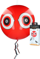 Knock Pest Schrikballon Rood - thumbnail