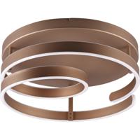 LED Plafondlamp 58W Dimbaar Rond Metaal Coffee - Warm Wit 3000K - thumbnail