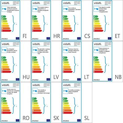 VidaXL Plafondlamp voor 2 peertjes e27 zwart en goudkleurig