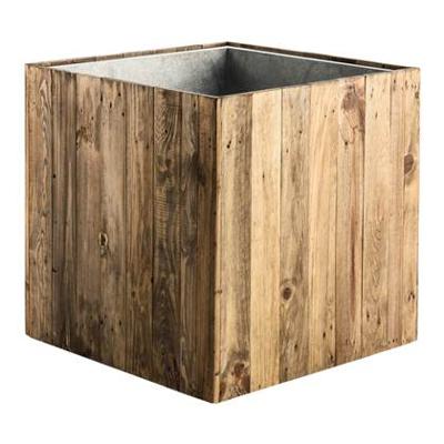 Marrone plantenbak Cube XL
