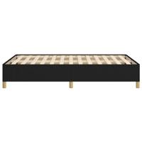 Bedframe zonder matras 120x200 cm stof zwart - thumbnail