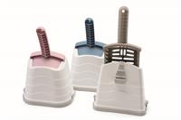 IMAC KATTENBAKSCHEP ROMEO MET HOUDER ASSORTI - thumbnail