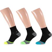Xtreme Hardloop Sokken 3-pack Multi Black-42/45 - thumbnail