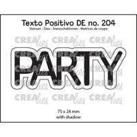 Crealies • texto positivo snijmallen party - thumbnail