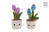 Take Me Home plant pluche hyacint 2ass 29c m - thumbnail