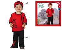 Kostuums voor Baby's Chinees (3 pcs) - Maat: 0-6 Maanden - Maat: 0-6 Maanden - thumbnail