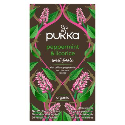 Pukka Peppermint & Licorice Thee Pukka Peppermint & Licorice Thee