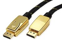 ROLINE GOLD DisplayPort Kabel, v1.4, DP M/M, 2 m - thumbnail