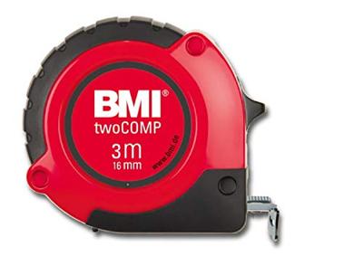 BMI Rolbandmaat | lengte 3 m | breedte 16 mm | EG II ABS automatic SB | 1 stuk - 472341021 472341021