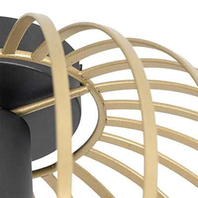 QAZQA Design plafondlamp messing 30 cm - Johanna