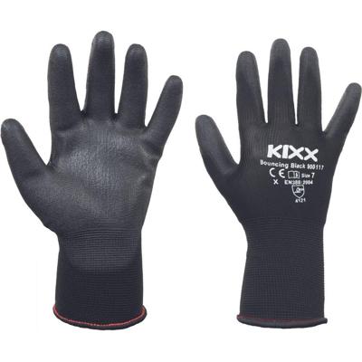 Kixx handschoen bouncing black maat 7 Kixx handschoen bouncing black maat 7