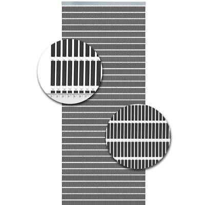 Vliegengordijn Hulzen Antraciet - 100cm x 240cm