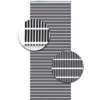 Vliegengordijn Hulzen Antraciet - 100cm x 240cm - thumbnail