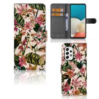Samsung Galaxy A53 Hoesje Flowers - thumbnail